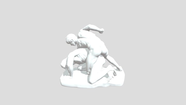 Wrestlers-santi Y Fausti 0003 3D Model