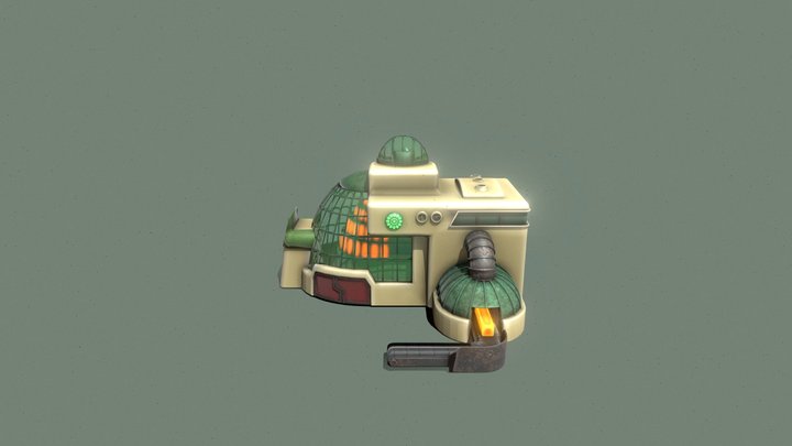 Steel Factory - Eco Faction | Version 1 3D Model