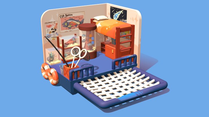 UNDO Batch 38 Andrea Low 3D Model