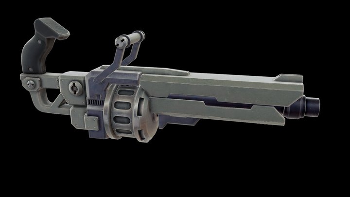 GunMashine 3D Model
