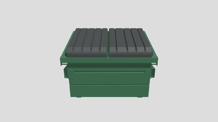 Dumpster 3D Model