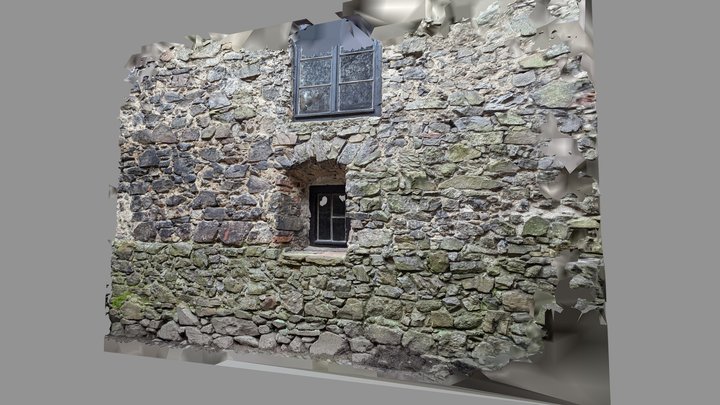 Medieval wall 3D Model