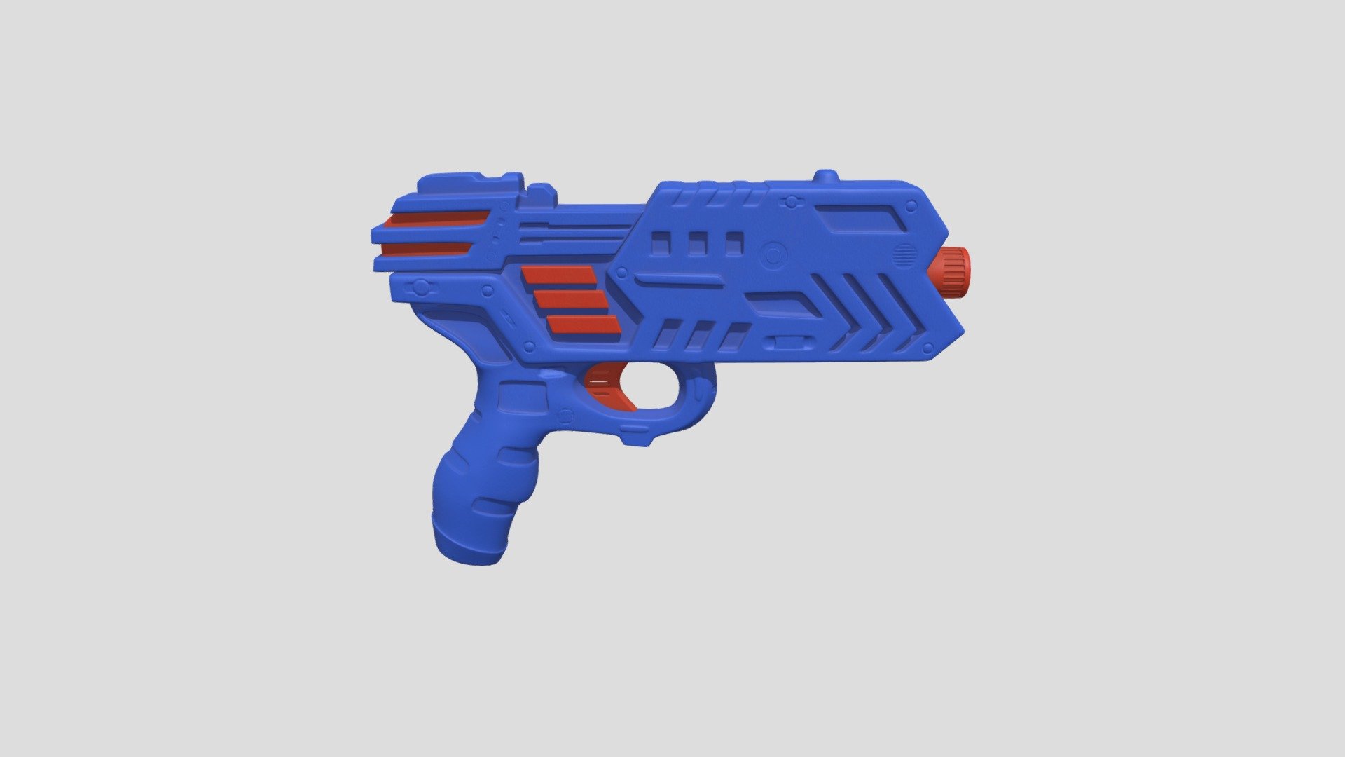 sci fi toy gun star wars cyber punk Buy Royalty Free 3D model by ChloeLi3D [08f5a9d