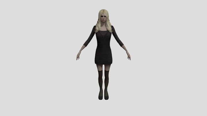 Girl 3D Model