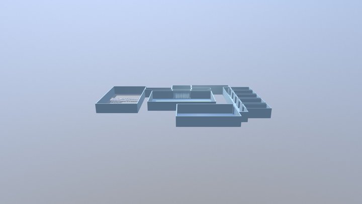 Color Hutt Palace Basement 3D Model