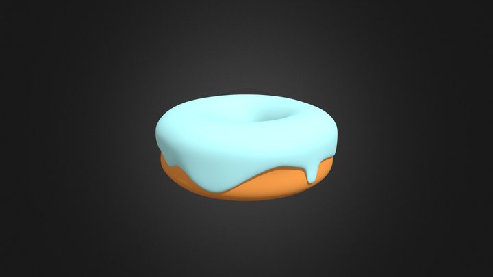 Donut 3D Model
