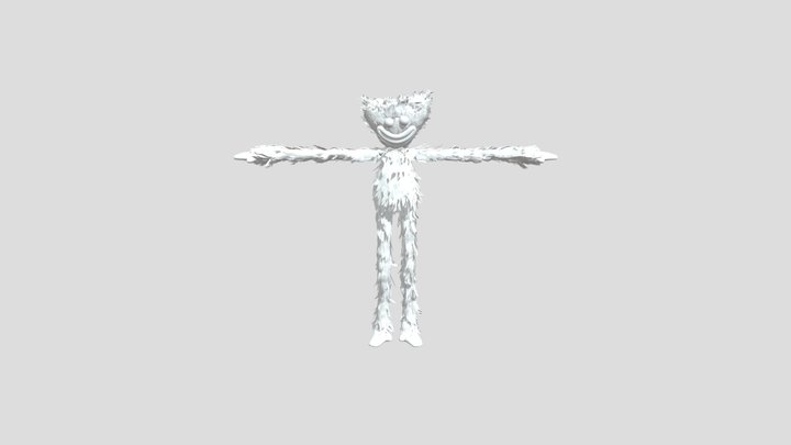 Huggy-wuggy 3D Model