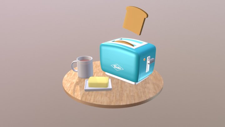 Breakfast 3D Model