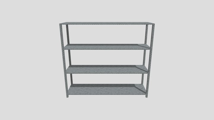 Long Shelf 3D Model