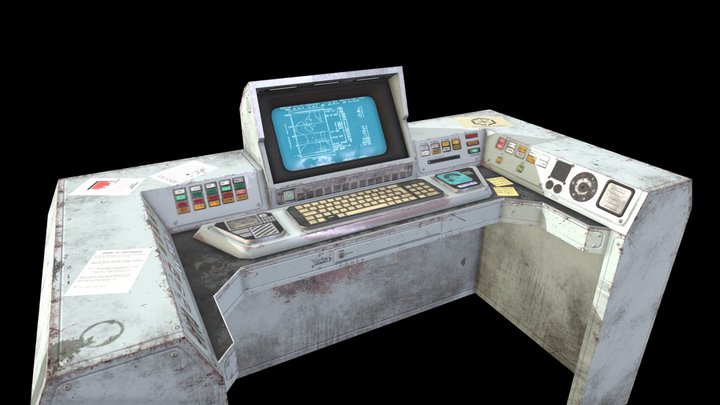 Computer SGD 116 - Logan Thomas 3D Model