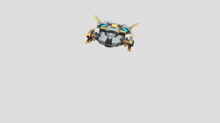 Space Ship 3D Model