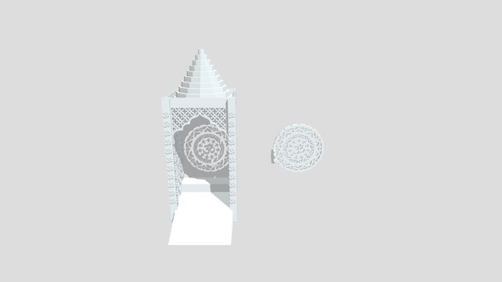 Tempel2 3D Model