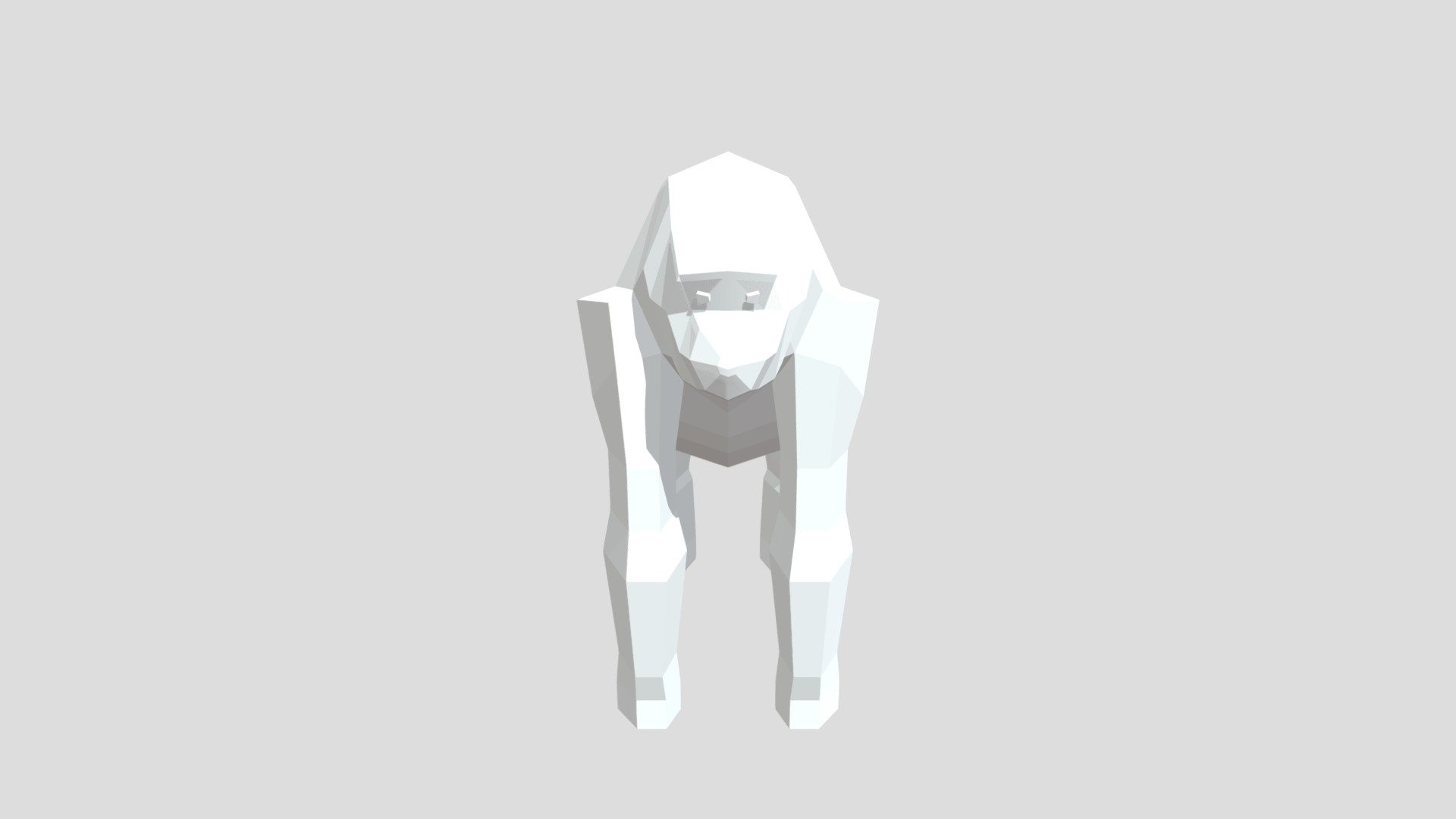 Gorilla from Poly by Google