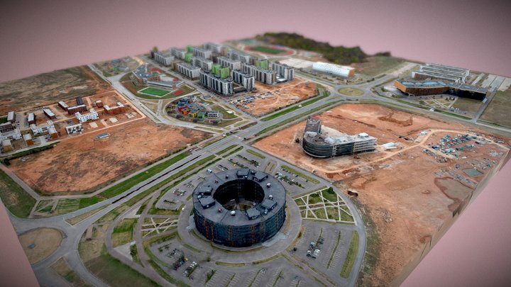 Иннополис Татарстан (Innopolis Tatarstan) 3D Model