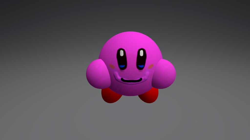 Kirby Body - 3D model by danipatel755 [08fe086] - Sketchfab