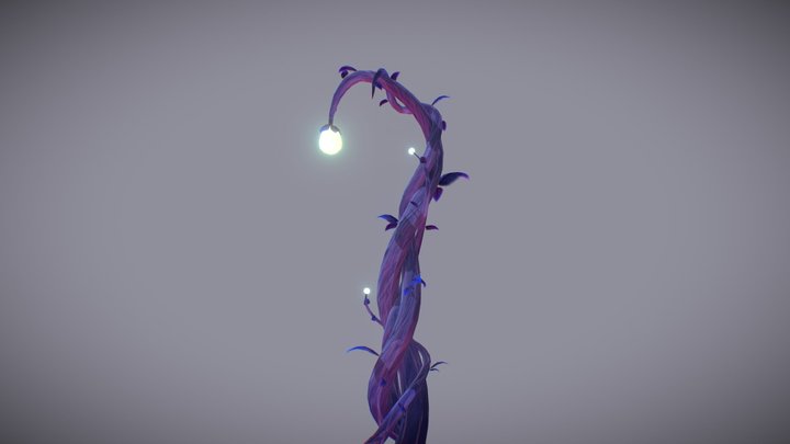 The Moon Plant 3D Model