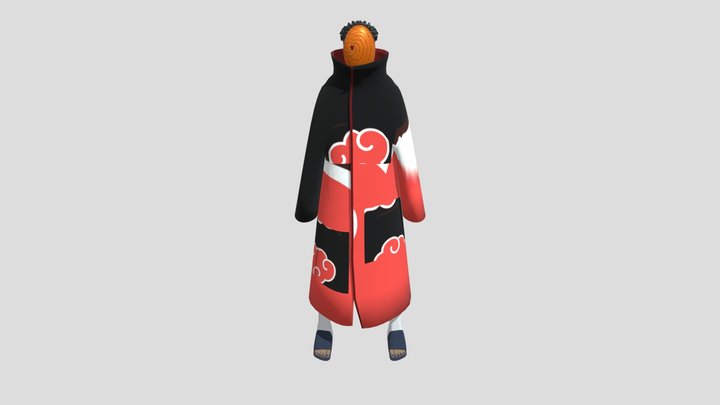 Obito-uchiha-tobi-sharingan-akatsuki (1) 3D Model