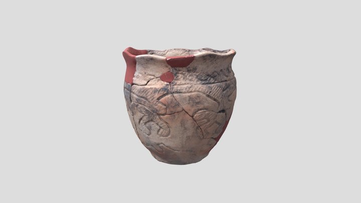 入江式土器_北海道洞爺湖町入江貝塚 3D Model