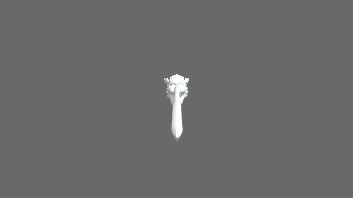 Jade Greatsword of the Imperial Lion Guard 3D Model