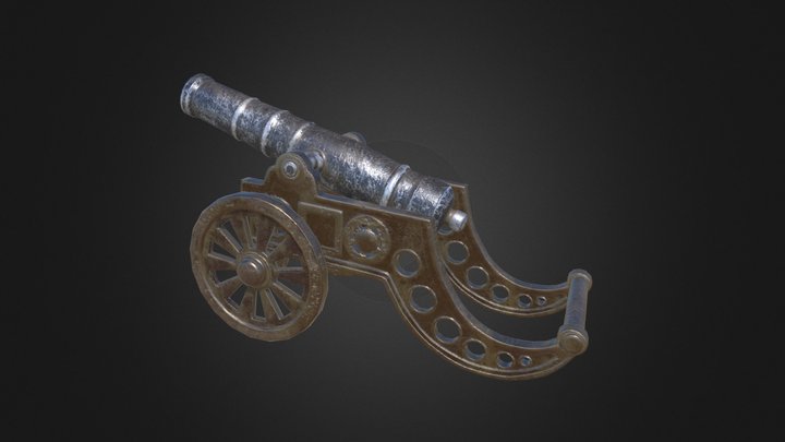 Cannon 3D Model