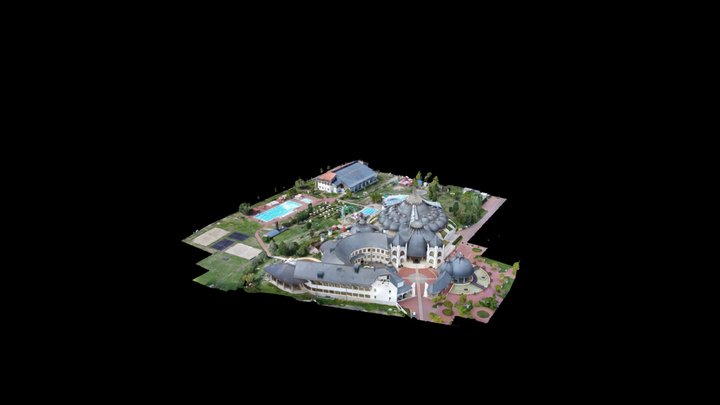 Hagymatikum Gyógyfürdő Makó 3D Model