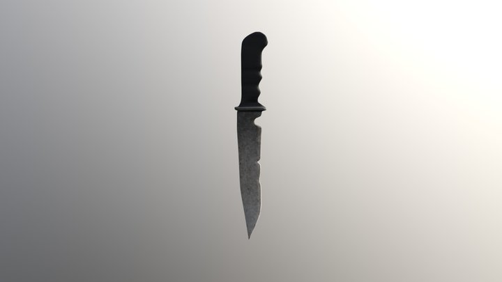 Knife Used 3D Model