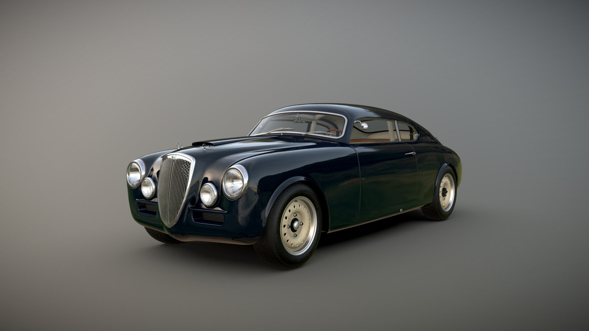 Lancia Aurelia B20GT Outlaw - Buy Royalty Free 3D Model By Andras Pall ...