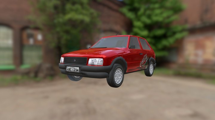 Fiat Uno 3D Model