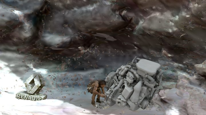 The Renault Cave – Modelo 3D gratuito STL