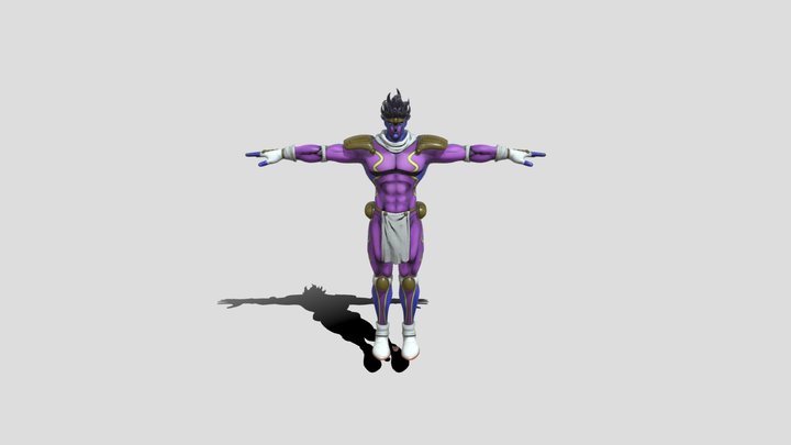 star platinum rig 3D Model