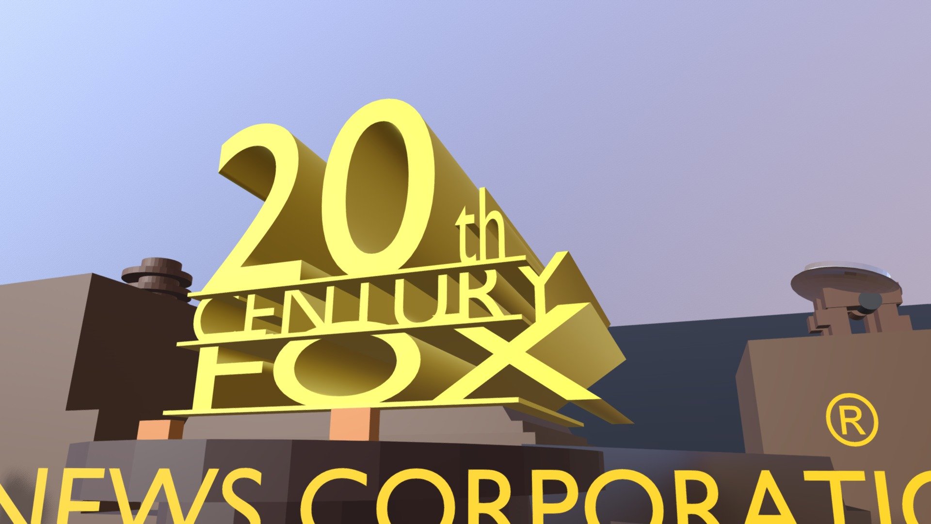 20th century fox logo minecraft