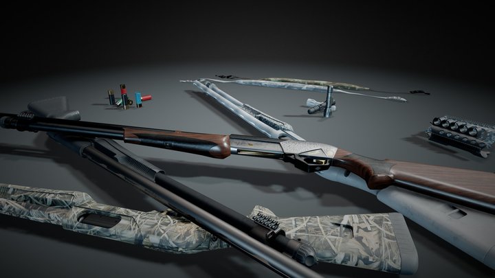 Benelli Nova 3D Model