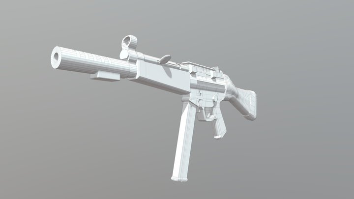 HK MP5A2 | Weekday Incident (Project) 3D Model