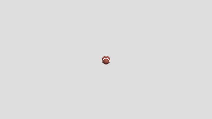 Football 3D Model