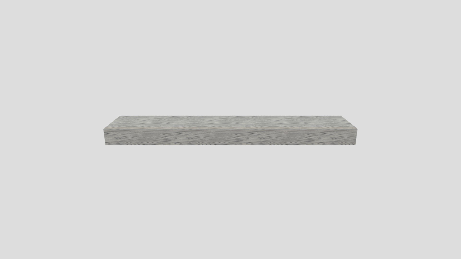 Simple wall shelf Download Free 3D model by blackeyes09 [0906247