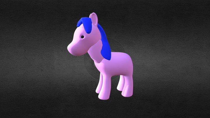 Horse HW04 3D Model
