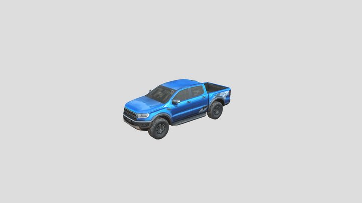 Ford Ranger Raptor 2021 3D Model