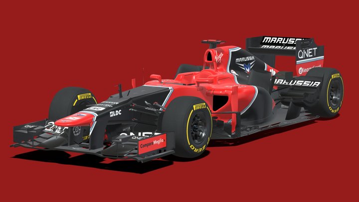 Marussia MR01 AEROMAXXED