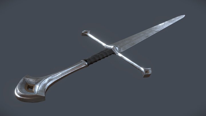 Anduril 3D Model