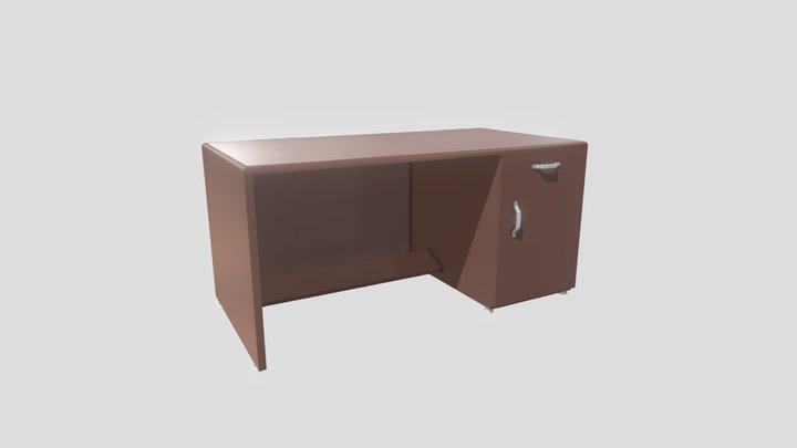 Desk 3D Model