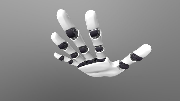 VR Hand 3D Model