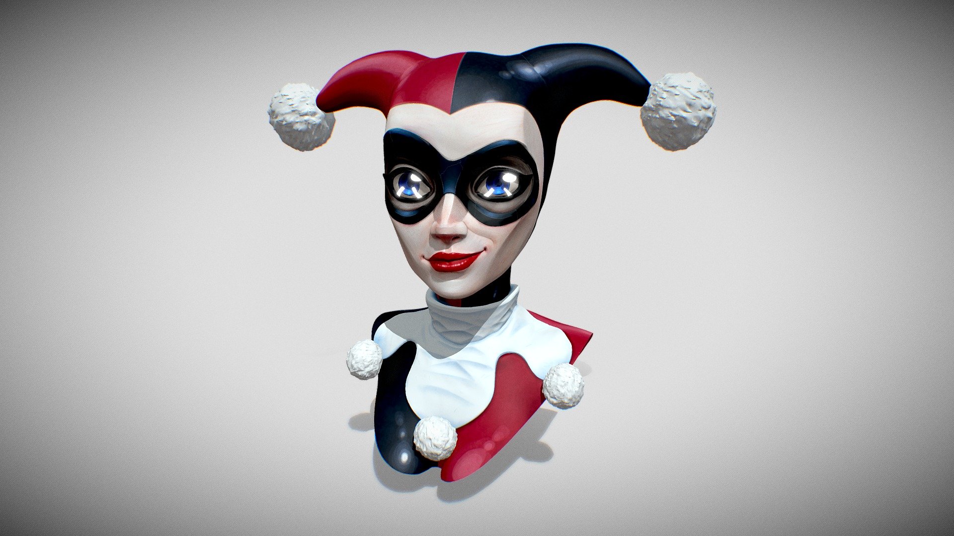 Harley Quinn arcane style - 3D model by ramiel [0909b3a] - Sketchfab