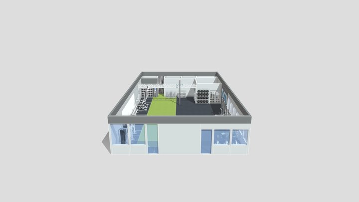 ADMA TEST GYM 3D Model