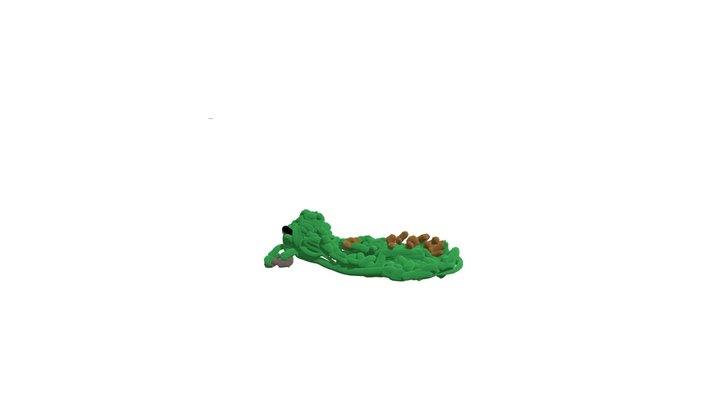 Ruby's Lizard 2 3D Model