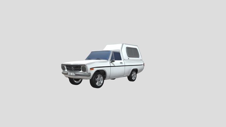 Datsun 1200 Van 3D Model