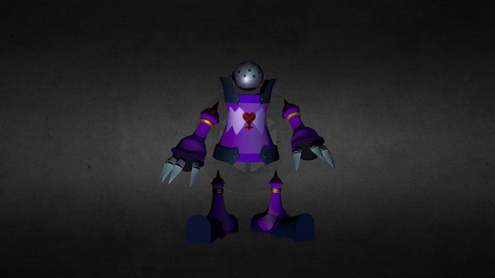 Kingdom Hearts - Guard Armor / Opposite Armor 3D Model