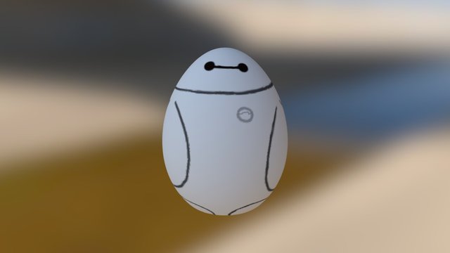 EasterEgg - Baymax 3D Model