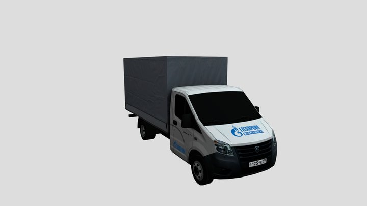 GAZelle - Gazprom 3D Model