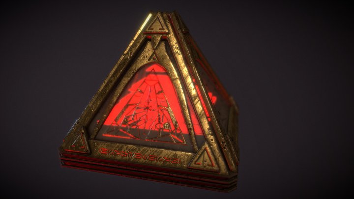 Sith Holocron 3D Model