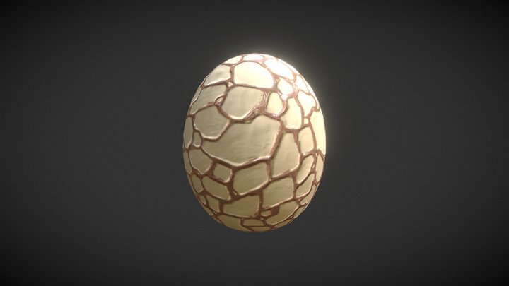 Earth Egg 3D Model